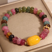 FREE Today: Positive Love Natural Tourmaline Topaz Bracelet FREE FREE Tourmaline(Wrist Circumference: 15-17cm)