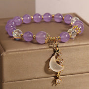 FREE Today: Spiritual Growth Amethyst Moon Star Chalcedony Bracelet FREE FREE 4