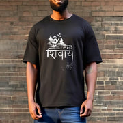 Buddha Stones OM NAMAH SHIVAYA Mountain Cotton Tee T-shirt T-Shirts BS 3