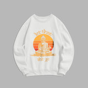 Buddha Stones Let That Shit Go Fleece Lined Polyester Sweatshirt