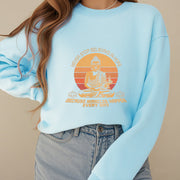 Buddha Stones Never Stop Believing In Hope Fleece Lined Polyester Sweatshirt