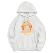 Buddha Stones Let That Shit Go Buddha Polyester Fleece Lined Hoodie