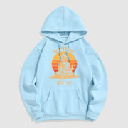 Buddha Stones Let That Shit Go Buddha Polyester Hoodie