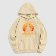 Buddha Stones Let That Shit Go Buddha Polyester Fleece Lined Hoodie