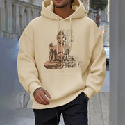 Buddha Stones Keep Calm And Let Karma Finish It Buddha Polyester Hoodie