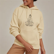 Buddha Stones Positivity Always Wins Always Buddha Polyester Hoodie