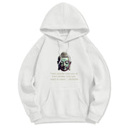 Buddha Stones How People Treat You Is Their Karma Buddha Polyester Fleece Lined Hoodie