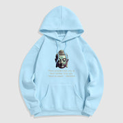 Buddha Stones How People Treat You Is Their Karma Buddha Polyester Fleece Lined Hoodie