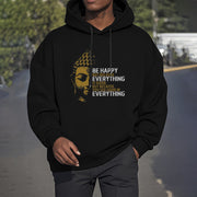 Buddha Stones You See Good In Everything Fleece Lined Polyester Hoodie