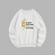 Buddha Stones You See Good In Everything Fleece Lined Polyester Sweatshirt