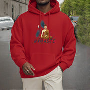 Buddha Stones NAMASTE Meditation Buddha Polyester Hoodie