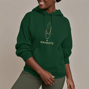 Buddha Stones NAMASTE Polyester Hoodie