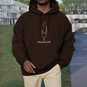 Buddha Stones NAMASTE Polyester Hoodie