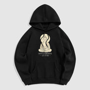 Buddha Stones Don't Overthink Let It Go Buddha Polyester Hoodie