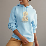 Buddha Stones Don't Overthink Let It Go Buddha Polyester Hoodie