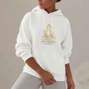 Buddha Stones Don't Overthink Let It Go Buddha Polyester Hoodie