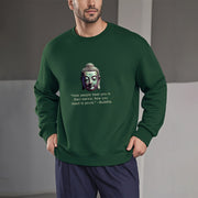 Buddha Stones You React Is Yours Fleece Lined Polyester Sweatshirt