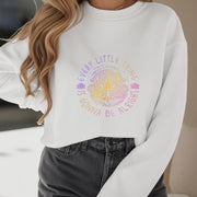 Buddha Stones Cotton Round Neck Fleece Lined Sweatshirt