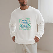 Buddha Stones The Golden Rule Round Neck Fleece Lined Sweatshirt