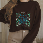 Buddha Stones The Golden Rule Round Neck Fleece Lined Sweatshirt