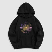 Buddha Stones Every Little Thing Is Gonna Be Alright Fleece Lined Polyester Hoodie