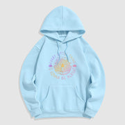 Buddha Stones Every Little Thing Is Gonna Be Alright Fleece Lined Polyester Hoodie