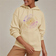 Buddha Stones Every Little Thing Is Gonna Be Alright Fleece Lined Polyester Hoodie Hoodie BS 11