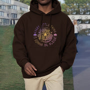 Buddha Stones Every Little Thing Is Gonna Be Alright Fleece Lined Polyester Hoodie