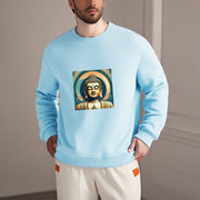 Buddha Stones Golden Buddha Fleece Lined Sweatshirt