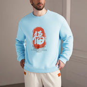 Buddha Stones Fu Good Fortune Comes From A Compassionate Heart Fleece Lined Polyester Sweatshirt