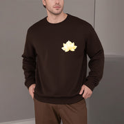 Buddha Stones Lotus I Am Trying To Be Better Fleece Lined Polyester Sweatshirt