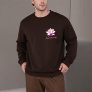 Buddha Stones Lotus Just Breathe Fleece Lined Polyester Sweatshirt