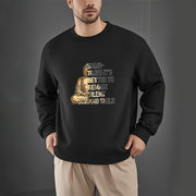 Buddha Stones Sometimes It's Better To Remain Silent And Smile Fleece Lined Sweatshirt Sweatshirt BS 20