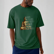 Buddha Stones Sometimes It's Better To Remain Silent And Smile Tee T-shirt