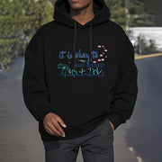 Buddha Stones It Is Okay To Make Mistakes Fleece Lined Polyester Hoodie Hoodie BS 31