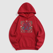 Buddha Stones The Golden Rule Fleece Lined Polyester Hoodie Hoodie BS Red 2XL