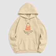 Buddha Stones The Mind Is Everything Meditation Buddha Polyester Fleece Lined Hoodie Hoodie BS Bisque 2XL