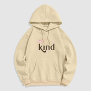 Buddha Stones Always Be Kind Fleece Lined Polyester Hoodie Hoodie BS Bisque 2XL