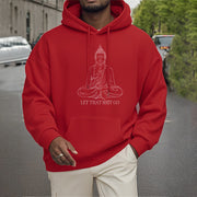 Buddha Stones Let That Shit Go Polyester Fleece Lined Hoodie Hoodie BS 3