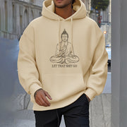 Buddha Stones Let That Shit Go Polyester Fleece Lined Hoodie