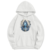 Buddha Stones OM NAMAH SHIVAYA Buddha Fleece Lined Polyester Hoodie