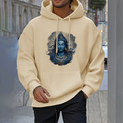 Buddha Stones OM NAMAH SHIVAYA Buddha Fleece Lined Polyester Hoodie