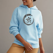 Buddha Stones OM Mantra Sanskrit Fleece Lined Polyester Hoodie