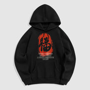 Buddha Stones Fu Good Fortune Comes From A Compassionate Heart Fleece Lined Polyester Hoodie Hoodie BS Black 2XL