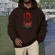 Buddha Stones Fu Good Fortune Comes From A Compassionate Heart Fleece Lined Polyester Hoodie