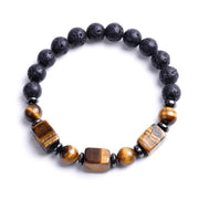 FREE Today: Inner Peace And Healing Various Crystals Lava Rock Bracelet