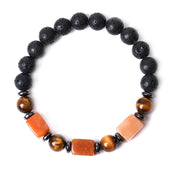 FREE Today: Inner Peace And Healing Various Crystals Lava Rock Bracelet