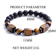 FREE Today: Inner Peace And Healing Various Crystals Lava Rock Bracelet