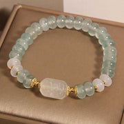 FREE Today: Emotional Peace Aquamarine Jade Abacus Beads Bracelet