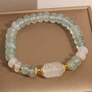 FREE Today: Emotional Peace Aquamarine Jade Abacus Beads Bracelet